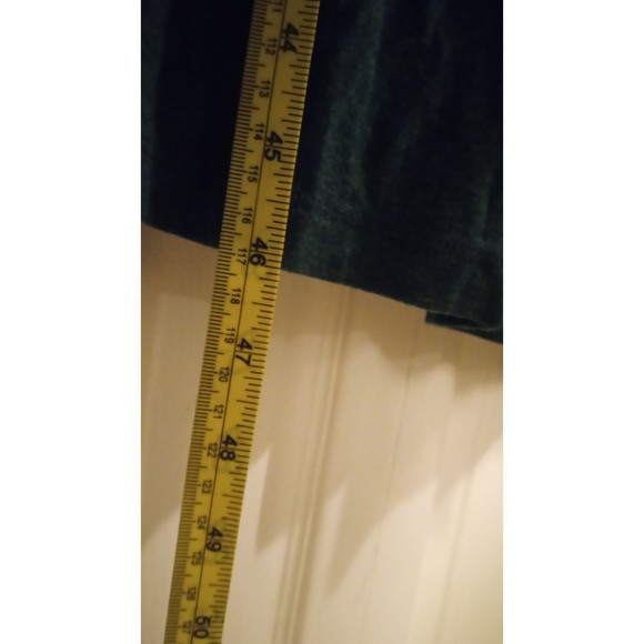 Maeve Anthropologie dark green long sleeve fit and flare maxi dress - Picture 5 of 5